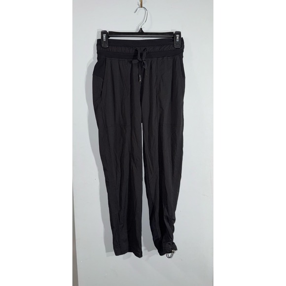 Lululemon Black Dance Studio mid rise 25" crop pants size 8 medium - Picture 1 of 9